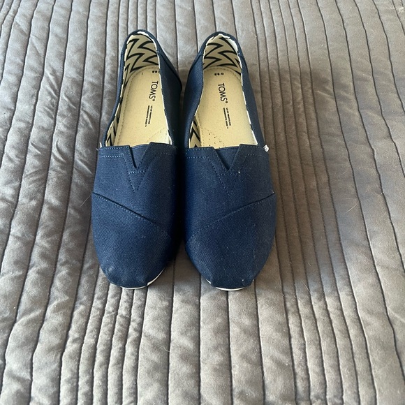 Toms Shoes - TOMS Women's Dark Blue Casual Flats